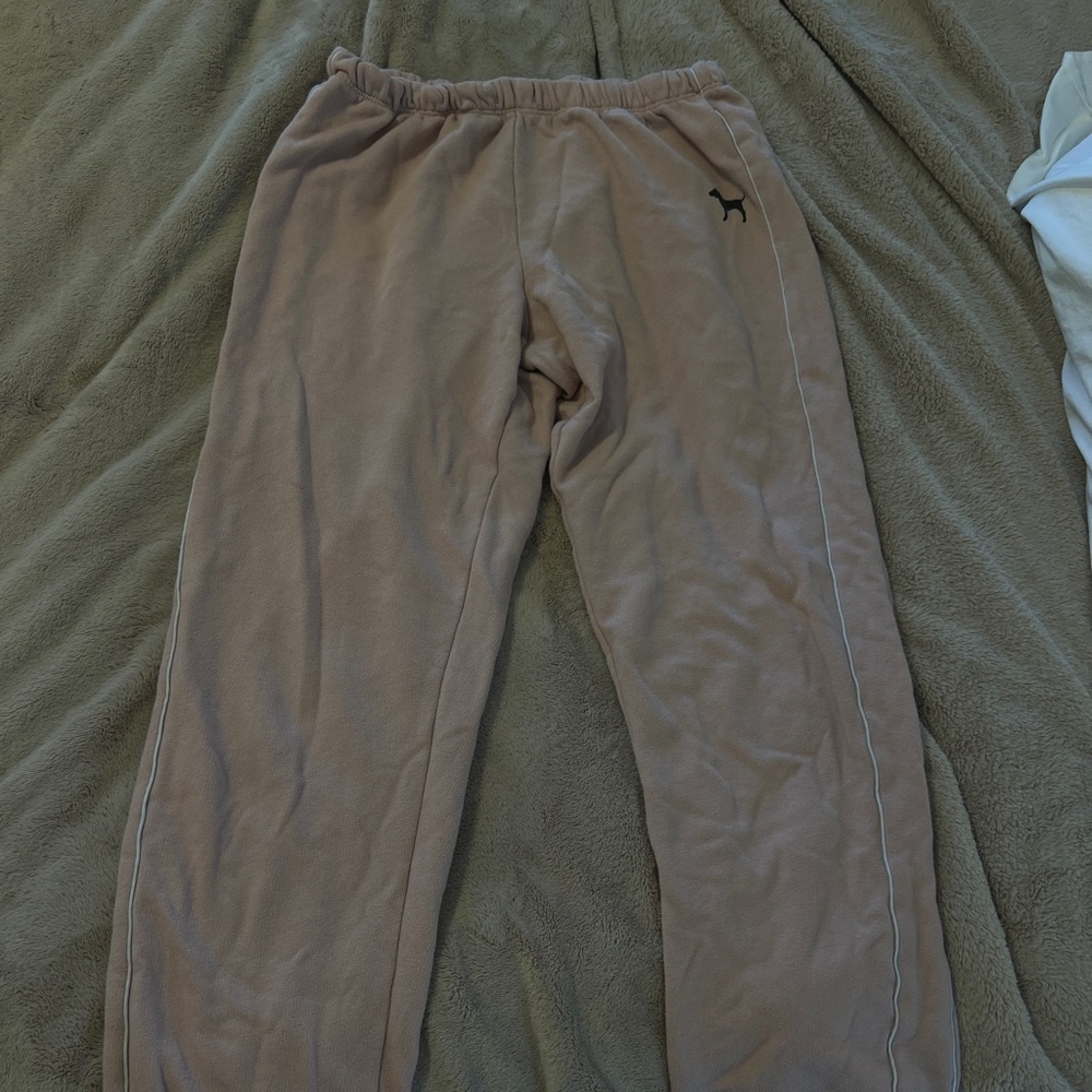 Victoria secret light pink sweatpants XS